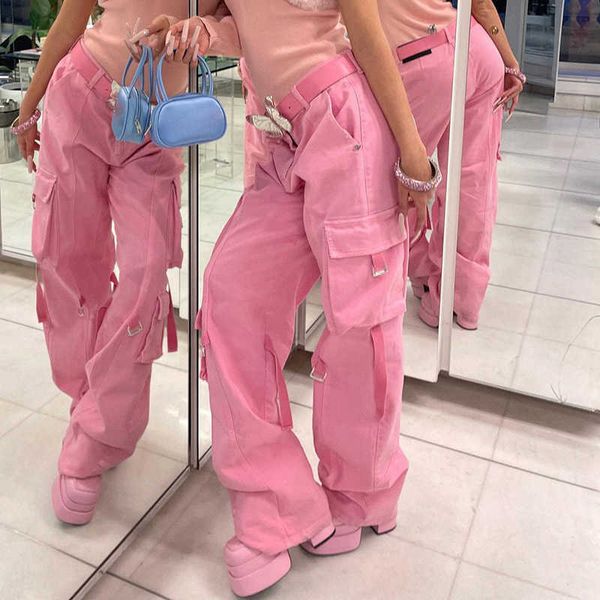 women's pants capris pink y2k cargo pants women's jeans denim wide and loose pants baggy high waist overalls for women streetwear, Black;white
women's pants capris pink y2k cargo pants women's jeans denim wide and loose pants baggy high waist overalls for women streetwear, Black;white