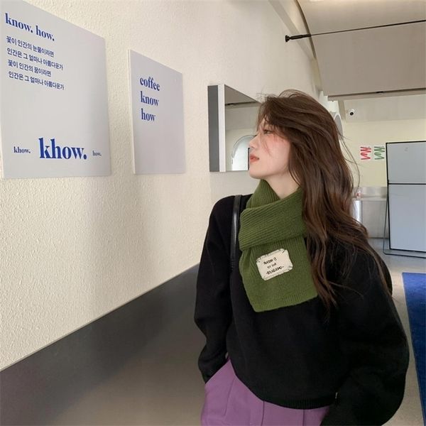 scarves winter wool knitted women scarf korean version solid small scarves for female warm and skinfriendly foulard shawl 220927, Blue;gray
scarves winter wool knitted women scarf korean version solid small scarves for female warm and skinfriendly foulard shawl 220927, Blue;gray