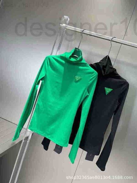 women's t-shirt designer 22 early autumn new style niche design triangle logo decoration medium high collar bottoming shirt simple 100, White
women's t-shirt designer 22 early autumn new style niche design triangle logo decoration medium high collar bottoming shirt simple 100, White