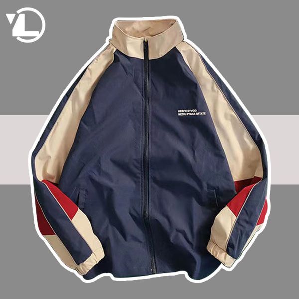 men's jackets tracksuits hip hop varsity jacket men women spring autumn patchwork color block windbreaker coats mens fashion loose thin, Black;brown
men's jackets tracksuits hip hop varsity jacket men women spring autumn patchwork color block windbreaker coats mens fashion loose thin, Black;brown
