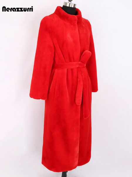 womens fur faux fur nerazzurri winter long warm thick red soft fluffy faux fur coat women long sleeve stand collar belt elegant furry overco, Black
womens fur faux fur nerazzurri winter long warm thick red soft fluffy faux fur coat women long sleeve stand collar belt elegant furry overco, Black