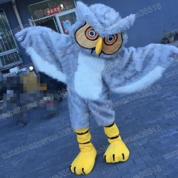 halloween gray owl mascot costume animal theme character carnival size fursuit christmas birthday party dress, Red;yellow
halloween gray owl mascot costume animal theme character carnival size fursuit christmas birthday party dress, Red;yellow