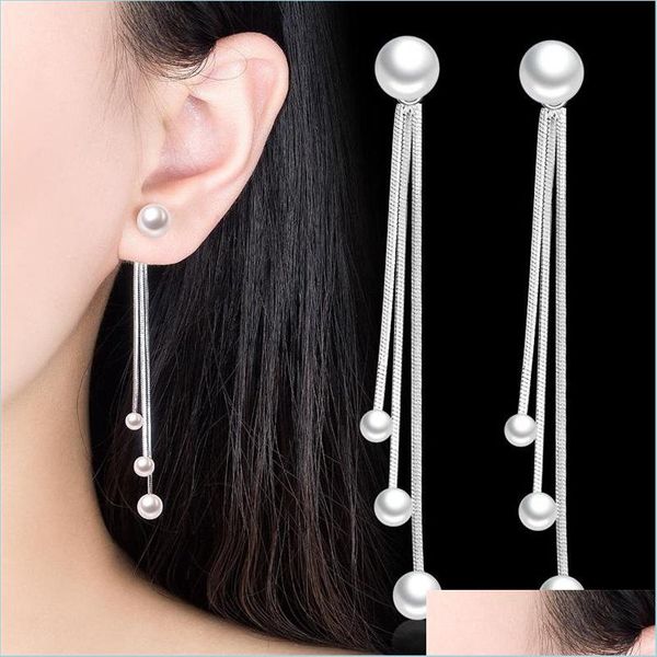 charm 925 sterling sier new womens fashion jewelry pearl exaggerated long tassel simple rear hanging earrings drop delivery 2021 dhsel dhujz, Golden
charm 925 sterling sier new womens fashion jewelry pearl exaggerated long tassel simple rear hanging earrings drop delivery 2021 dhsel dhujz, Golden