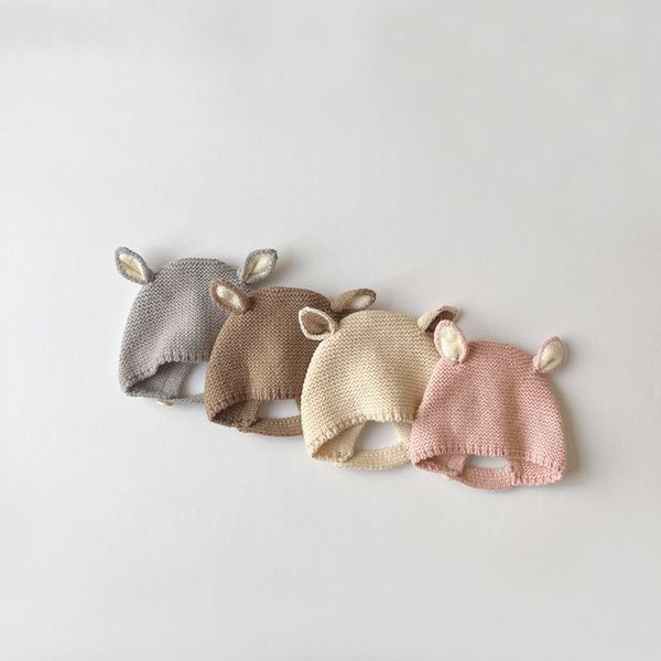 m515 autumn winter infant baby kids knitted hat cartoon ear caps earmuff children skull beanies warm hats, Yellow
m515 autumn winter infant baby kids knitted hat cartoon ear caps earmuff children skull beanies warm hats, Yellow