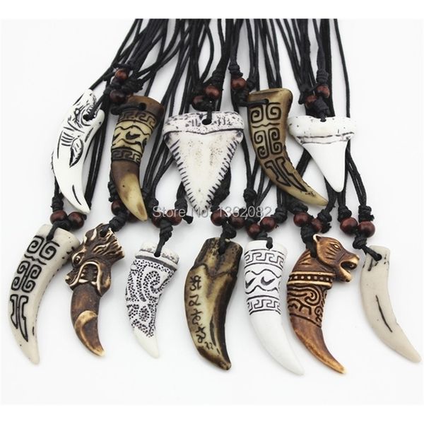 pendant necklaces wholesale 12pcs mixed cool imitation bone carved dragon totem shark/wolf tooth necklace amulet mn465 220924, Silver
pendant necklaces wholesale 12pcs mixed cool imitation bone carved dragon totem shark/wolf tooth necklace amulet mn465 220924, Silver