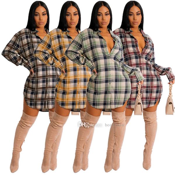 2022 autumn womens shirt dress fashion comfortable cotton plaid long sleeve coat, Black;gray
2022 autumn womens shirt dress fashion comfortable cotton plaid long sleeve coat, Black;gray