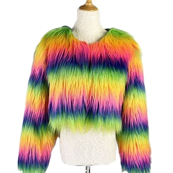 womens fur faux fur zadorin fashion colorful rainbow hairy faux fur coat women crop autumn winter fluffy cropped jacket festival clothing 22, Black
womens fur faux fur zadorin fashion colorful rainbow hairy faux fur coat women crop autumn winter fluffy cropped jacket festival clothing 22, Black