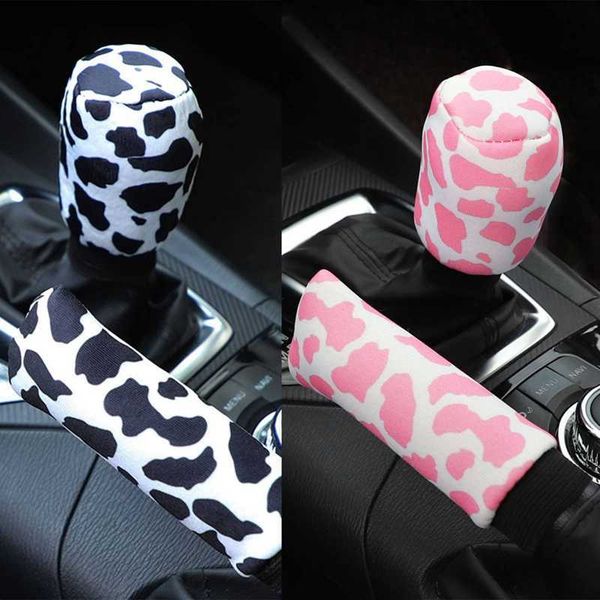 new milk cow printed car gear shift collar cover glitter rhinestones shifter hand brake covers auto interior accessories 1 set
new milk cow printed car gear shift collar cover glitter rhinestones shifter hand brake covers auto interior accessories 1 set
