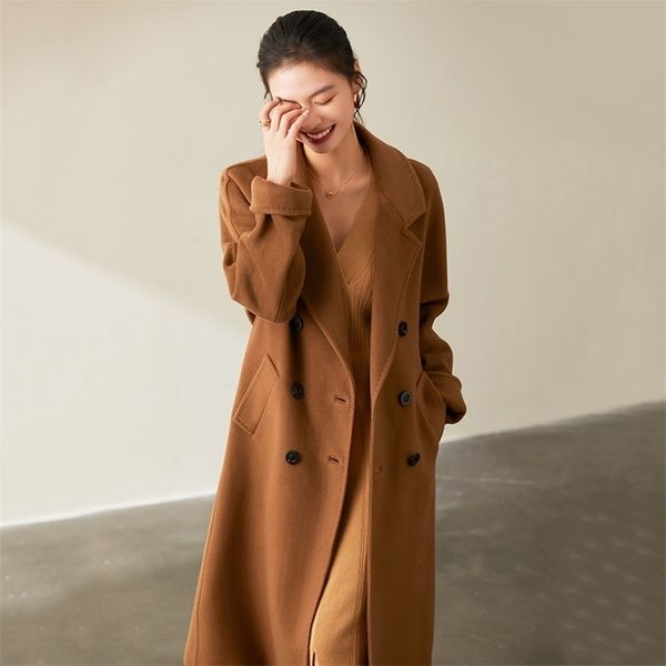 womens fur faux highend reversible cashmere coat midlength thickened wool woolen autumn winter 101801 wool coat for women 220927, Black
womens fur faux highend reversible cashmere coat midlength thickened wool woolen autumn winter 101801 wool coat for women 220927, Black