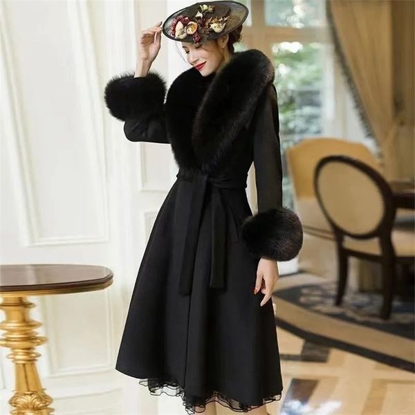 womens wool blends temperament celebrity woolen coat women autumn winter coats allmatch street casual slim midlength woolen overcoat f268 22, Black
womens wool blends temperament celebrity woolen coat women autumn winter coats allmatch street casual slim midlength woolen overcoat f268 22, Black