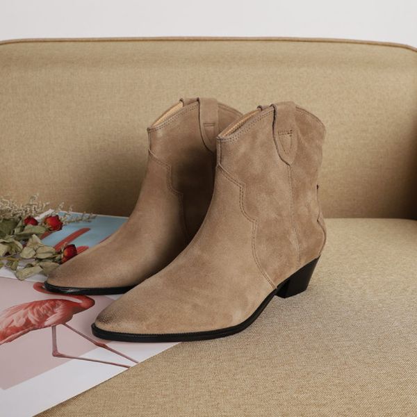 boots winter classic chelsea woman suede pointy toe wedges heel ankle simple comfortable mujer 35-43 220927, Black
boots winter classic chelsea woman suede pointy toe wedges heel ankle simple comfortable mujer 35-43 220927, Black