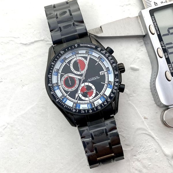 men watch stainless steel six stitches luxury brand 42mm all dial work quartz watches om fashion chronograph clock steel strap, Slivery;brown
men watch stainless steel six stitches luxury brand 42mm all dial work quartz watches om fashion chronograph clock steel strap, Slivery;brown