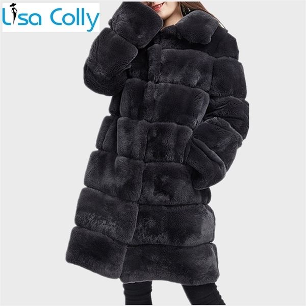 womens fur faux lisa colly women coat jacket winter thick warm long sleeves overcoat ry fake fluffy female s 220927, Black
womens fur faux lisa colly women coat jacket winter thick warm long sleeves overcoat ry fake fluffy female s 220927, Black