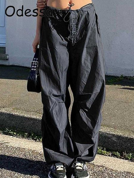 women's pants capris odessa chic oversize joggers baggy trousers loose wide leg women drawstring high waist punk sweatpants y2k harajuk, Black;white
women's pants capris odessa chic oversize joggers baggy trousers loose wide leg women drawstring high waist punk sweatpants y2k harajuk, Black;white