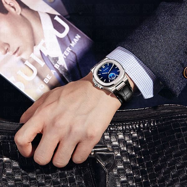 watch classic men high-grade fashion business stainless steel waterproof quartz watch, Slivery;brown
watch classic men high-grade fashion business stainless steel waterproof quartz watch, Slivery;brown