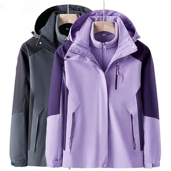 men s tracksuits 2 in 1 women men hiking jacket set thermal waterproof coat fishing ski suit outdoor sports tracksuit for spring autumn wint, Gray
men s tracksuits 2 in 1 women men hiking jacket set thermal waterproof coat fishing ski suit outdoor sports tracksuit for spring autumn wint, Gray
