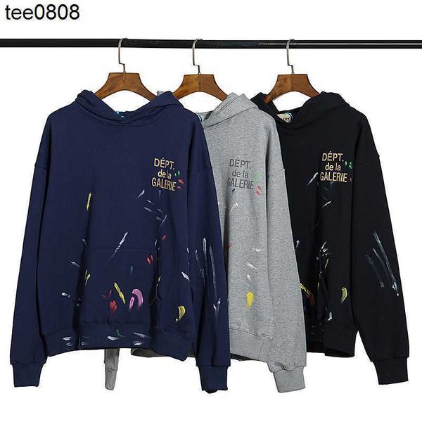 high version fashion essential flocked letter plush hoodie brand galery dept splash graffiti high street men's and women's hoodie, Black
high version fashion essential flocked letter plush hoodie brand galery dept splash graffiti high street men's and women's hoodie, Black