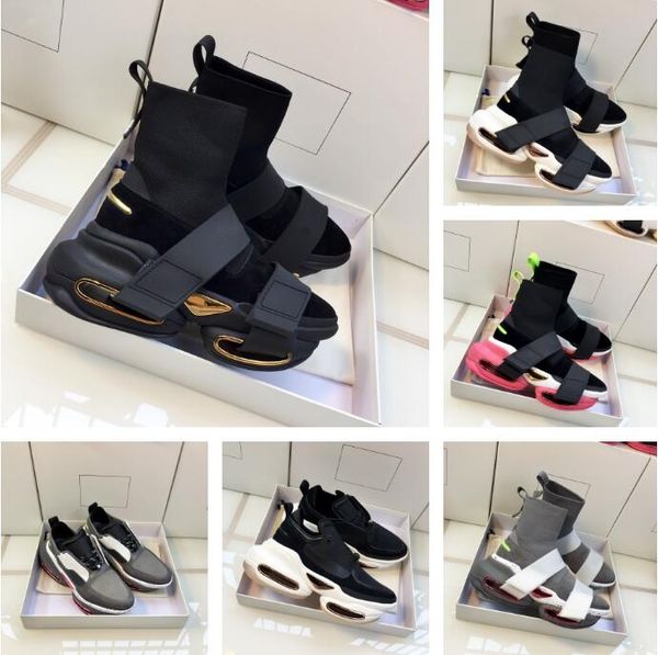 designer b-bold sneaker women men casual space shoes high-low b bold kknit and suede trainers leather sneaker quality size 35-46, Black
designer b-bold sneaker women men casual space shoes high-low b bold kknit and suede trainers leather sneaker quality size 35-46, Black
