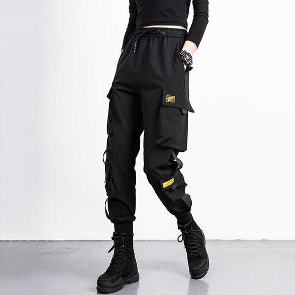 women's pants capris frenulum overalls pockets hip hop streetwear casual high elastic waist bf dent spring fashion punk harajuku woman, Black;white
women's pants capris frenulum overalls pockets hip hop streetwear casual high elastic waist bf dent spring fashion punk harajuku woman, Black;white