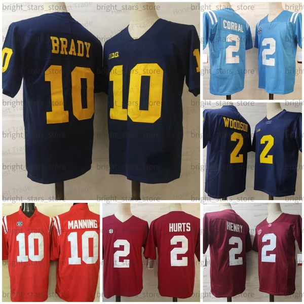 ncaa alabama 2 henry football jersey jalen hurts michigan brady charles woodson 2 corral eli manning college stitched jerseys mens, Black
ncaa alabama 2 henry football jersey jalen hurts michigan brady charles woodson 2 corral eli manning college stitched jerseys mens, Black