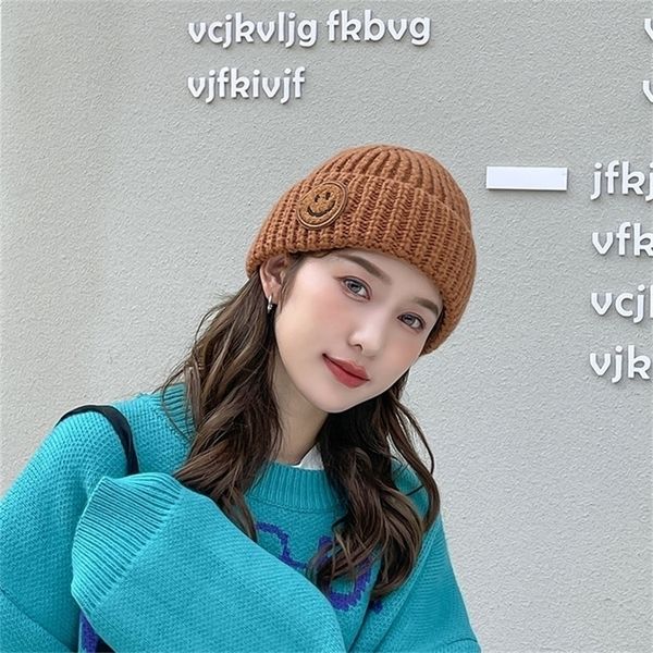 wide brim hats bucket fashion brand winter hat smiley knitted cashmere for women warm beanie solid cover head cap 220927, Blue;gray
wide brim hats bucket fashion brand winter hat smiley knitted cashmere for women warm beanie solid cover head cap 220927, Blue;gray