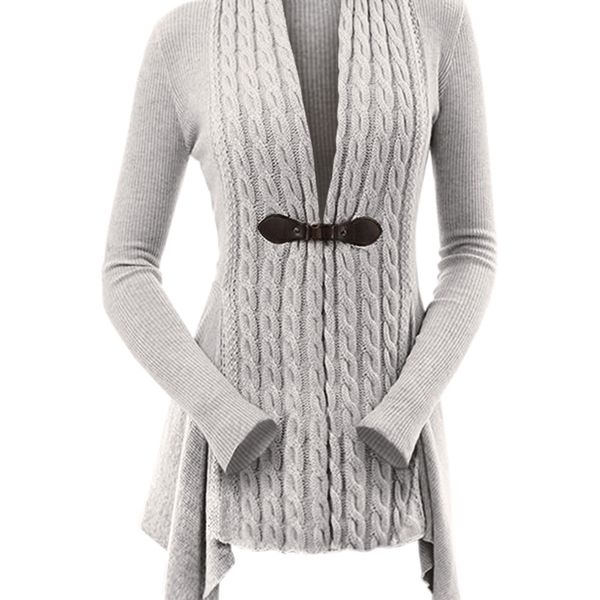 women's knits tees cable knit asymmetrical long cardigan women sweater female casual solid v-neck long sleeve winter cardigans 220927, White
women's knits tees cable knit asymmetrical long cardigan women sweater female casual solid v-neck long sleeve winter cardigans 220927, White