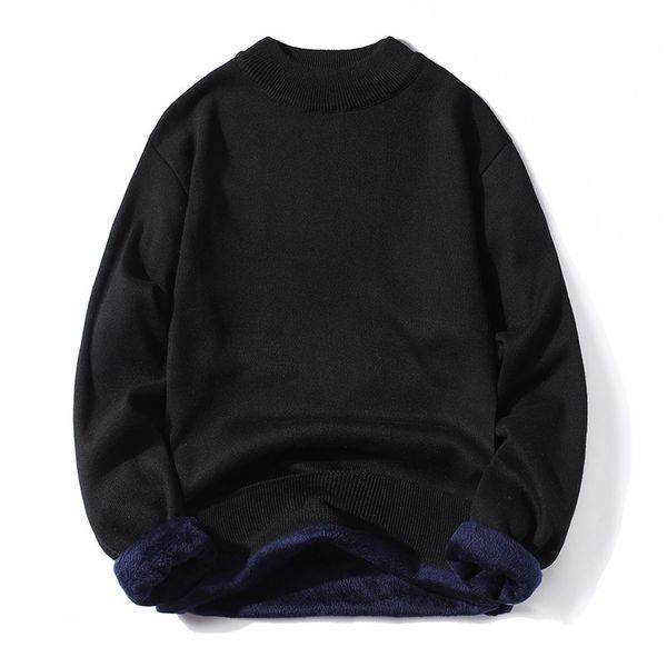 men's sweaters winter s o neck fleece pullovers warm knitted solid color casual knit fashion clothing 220927, White;black
men's sweaters winter s o neck fleece pullovers warm knitted solid color casual knit fashion clothing 220927, White;black