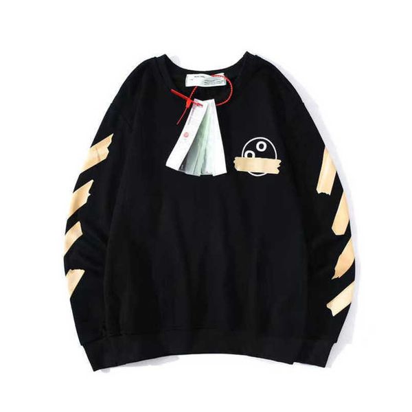 luxury women's classic sweatshirts brand offs pullover shirts men arrow cross letter print hoodies fashion women o-neck sweater loose c, Black
luxury women's classic sweatshirts brand offs pullover shirts men arrow cross letter print hoodies fashion women o-neck sweater loose c, Black