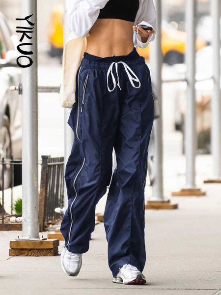 women's pants capris yikuo blue side striped sweatpants y2k women baggy casual trousers pants pockets tie up elestic waist sporty jogge, Black;white
women's pants capris yikuo blue side striped sweatpants y2k women baggy casual trousers pants pockets tie up elestic waist sporty jogge, Black;white