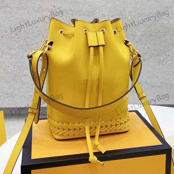 retro woven bucket shoulder bag designer leather wallet for women classic famous brand shopping purses 220202
retro woven bucket shoulder bag designer leather wallet for women classic famous brand shopping purses 220202