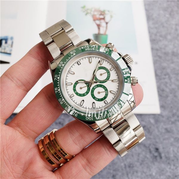 lmjli - men's mechanical watch 44mm large size watches three eyes 6 hands fashion wristwatch, Slivery;brown
lmjli - men's mechanical watch 44mm large size watches three eyes 6 hands fashion wristwatch, Slivery;brown