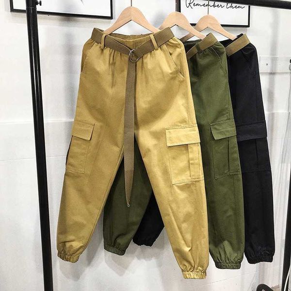women's pants capris autumn women overalls 2022new korean elastic high waist cotton sweatpants female winter warm casual army green wid, Black;white
women's pants capris autumn women overalls 2022new korean elastic high waist cotton sweatpants female winter warm casual army green wid, Black;white