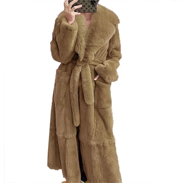 womens jackets winter women thick warm long faux fur coat long sleeve black fake mink fur coats fashion overcoat women 220926, Black;brown
womens jackets winter women thick warm long faux fur coat long sleeve black fake mink fur coats fashion overcoat women 220926, Black;brown