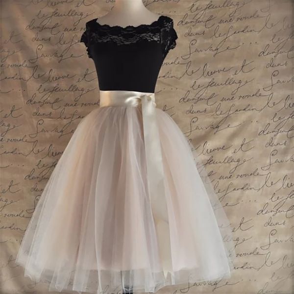 skirts 26 colors 5 layered 65cm knee length tulle skirt tutu women skirt high waist pleated skirt cosplay petticoat elastic belt faldas 2209, Black
skirts 26 colors 5 layered 65cm knee length tulle skirt tutu women skirt high waist pleated skirt cosplay petticoat elastic belt faldas 2209, Black