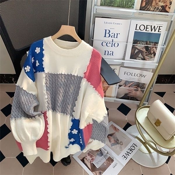 womens sweaters knitted o neck sweater oversized long batwing sleeve loose ladies pullover jumper winter warm female 220923, White;black
womens sweaters knitted o neck sweater oversized long batwing sleeve loose ladies pullover jumper winter warm female 220923, White;black