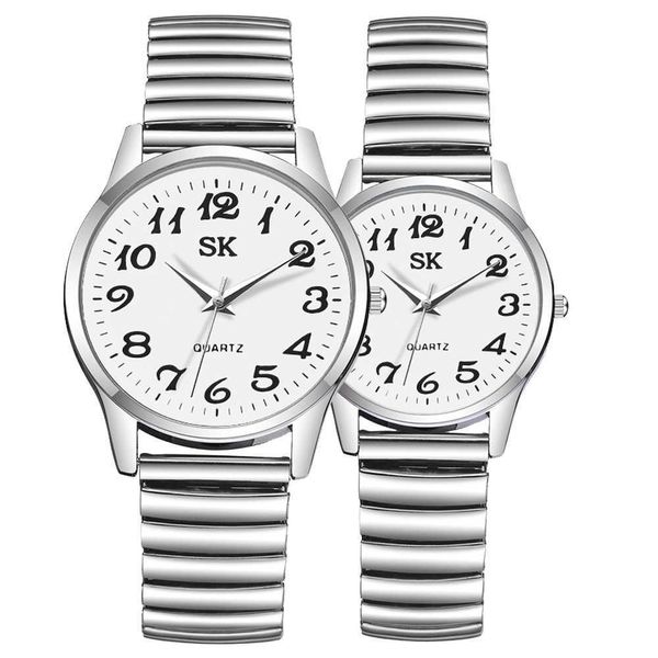 women's fashion men women wristwatch couple flexible stretch band quartz watches man and ladies clock gift 0926, Slivery;golden
women's fashion men women wristwatch couple flexible stretch band quartz watches man and ladies clock gift 0926, Slivery;golden