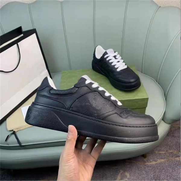 designer sneaker shoes luxury fashion men women low lace-up leather casual flats outdoor comfortable wear-resisting walking shoes, Black
designer sneaker shoes luxury fashion men women low lace-up leather casual flats outdoor comfortable wear-resisting walking shoes, Black