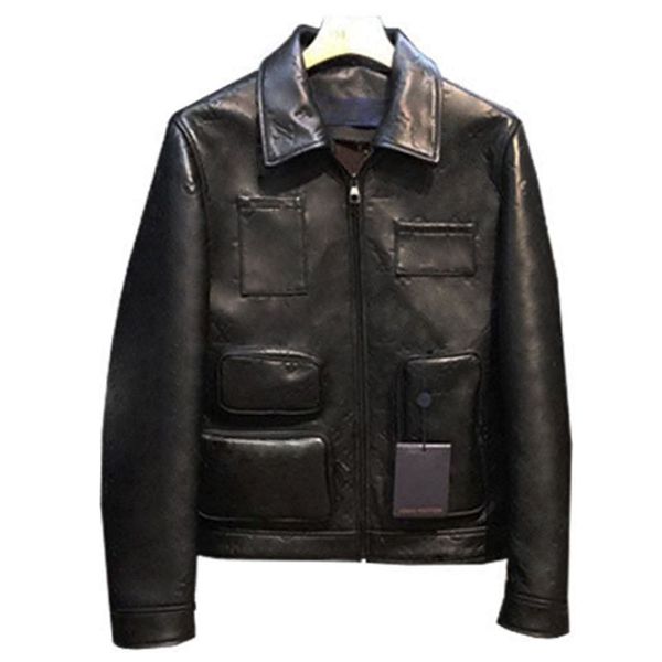 men's jackets popular mens leather designer winter jacket fashion embossing windbreaker coat men classic warm womens outerwear, Black;brown
men's jackets popular mens leather designer winter jacket fashion embossing windbreaker coat men classic warm womens outerwear, Black;brown