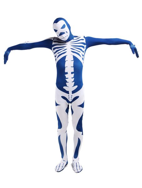 halloween cosplay ghost day party costumes catsuit printing lycar full bodysuit horror skull stage performance clothes costume, Black
halloween cosplay ghost day party costumes catsuit printing lycar full bodysuit horror skull stage performance clothes costume, Black