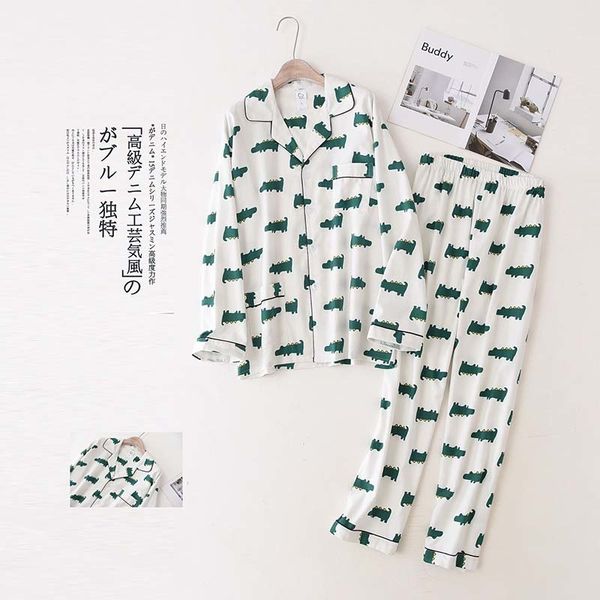 men's sleepwear selling men's pajamas set spring and autumn fresh style long sleevepants full cotton comfort homewear loose casual, Black;brown
men's sleepwear selling men's pajamas set spring and autumn fresh style long sleevepants full cotton comfort homewear loose casual, Black;brown