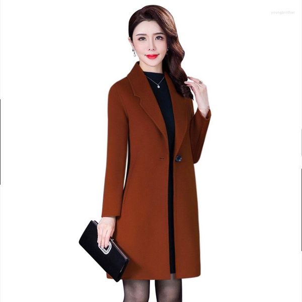 women's trench coats women autumn winter 2022 woolen fashion plus size loose mid-length coat ladies elegant slim wool overcoat f317, Tan;black
women's trench coats women autumn winter 2022 woolen fashion plus size loose mid-length coat ladies elegant slim wool overcoat f317, Tan;black