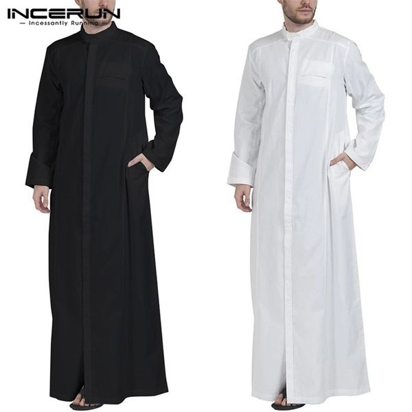 ethnic clothing incerun men muslim clothes solid color jubba thobe long sleeve stand collar robes dubai middle east men islamic arabic kafta, Red
ethnic clothing incerun men muslim clothes solid color jubba thobe long sleeve stand collar robes dubai middle east men islamic arabic kafta, Red