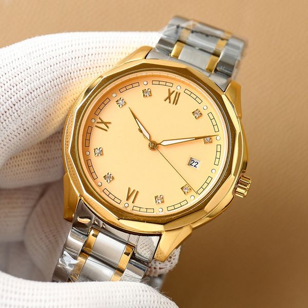 mans watch 41mm automatic mechanical wristwatches business wristwatch montre de luxe watches for men, Slivery;brown
mans watch 41mm automatic mechanical wristwatches business wristwatch montre de luxe watches for men, Slivery;brown