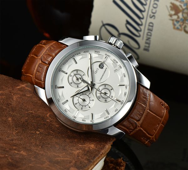 1853 mens watches brand luxury fashion automatic movement mechanical watch luminous waterproof leather tiso men wristwatch montre de luxe, Slivery;brown
1853 mens watches brand luxury fashion automatic movement mechanical watch luminous waterproof leather tiso men wristwatch montre de luxe, Slivery;brown