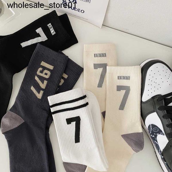 new men's socks socks designer fashion brand essential 1977 digital sports stockings men's women's socks, Black
new men's socks socks designer fashion brand essential 1977 digital sports stockings men's women's socks, Black