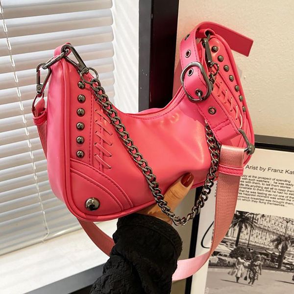 evening bags haex punk rivet pu women's bag 2022 trend fashion rock street crossbody shoulder female y2k chains summer
evening bags haex punk rivet pu women's bag 2022 trend fashion rock street crossbody shoulder female y2k chains summer
