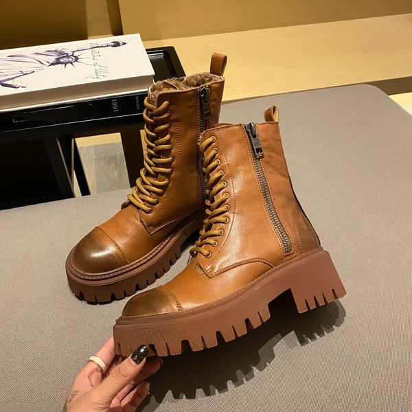 calf leather snow boots lace-up shoes ankle combat boot med heel rounded toe martin booties luxury designers brands women shoe factory footw, Black
calf leather snow boots lace-up shoes ankle combat boot med heel rounded toe martin booties luxury designers brands women shoe factory footw, Black