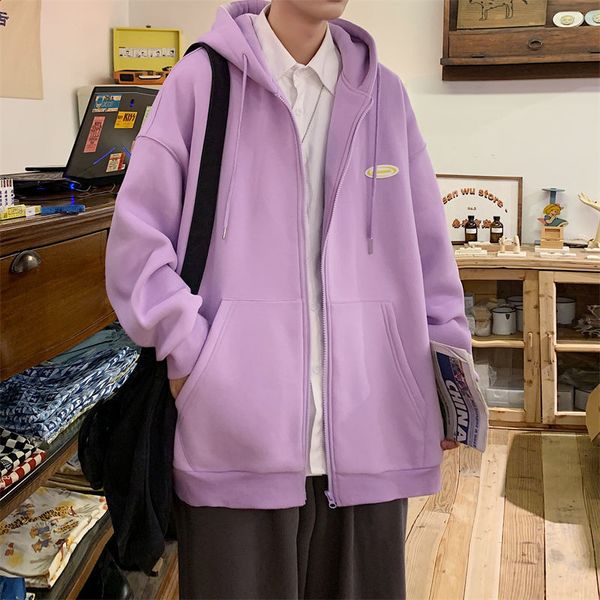 men's jackets privathinker autumn winter korean men fleece jacket hooded loose fashion zipper hoodie harajuku male coats casual clothes, Black;brown
men's jackets privathinker autumn winter korean men fleece jacket hooded loose fashion zipper hoodie harajuku male coats casual clothes, Black;brown