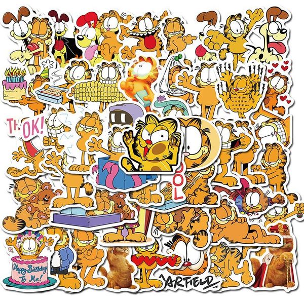 50pcs cartoon anime garfield cat stickers for phone case fridge scrapbook decal waterproof graffiti sticker for kids toys
50pcs cartoon anime garfield cat stickers for phone case fridge scrapbook decal waterproof graffiti sticker for kids toys