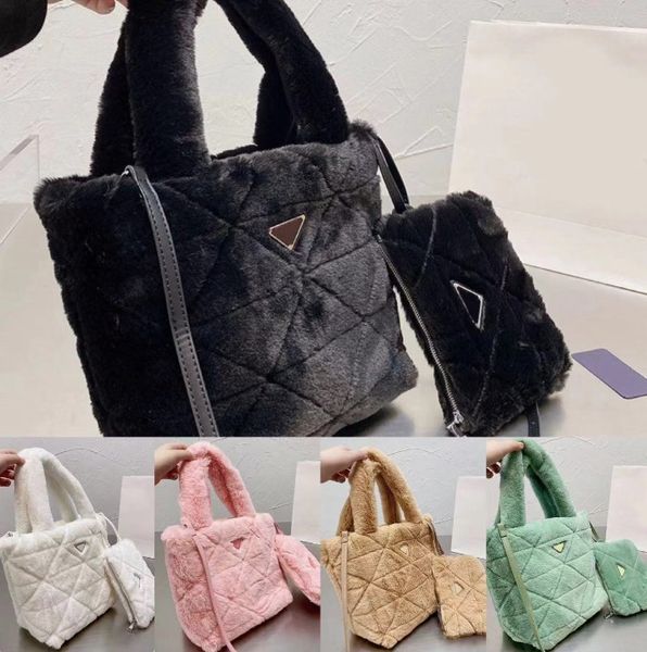 women rabbit check tote bag soft crossbody shoulder composite bag fashion handbags large capacity wool triangular sequins silver metal plush
women rabbit check tote bag soft crossbody shoulder composite bag fashion handbags large capacity wool triangular sequins silver metal plush